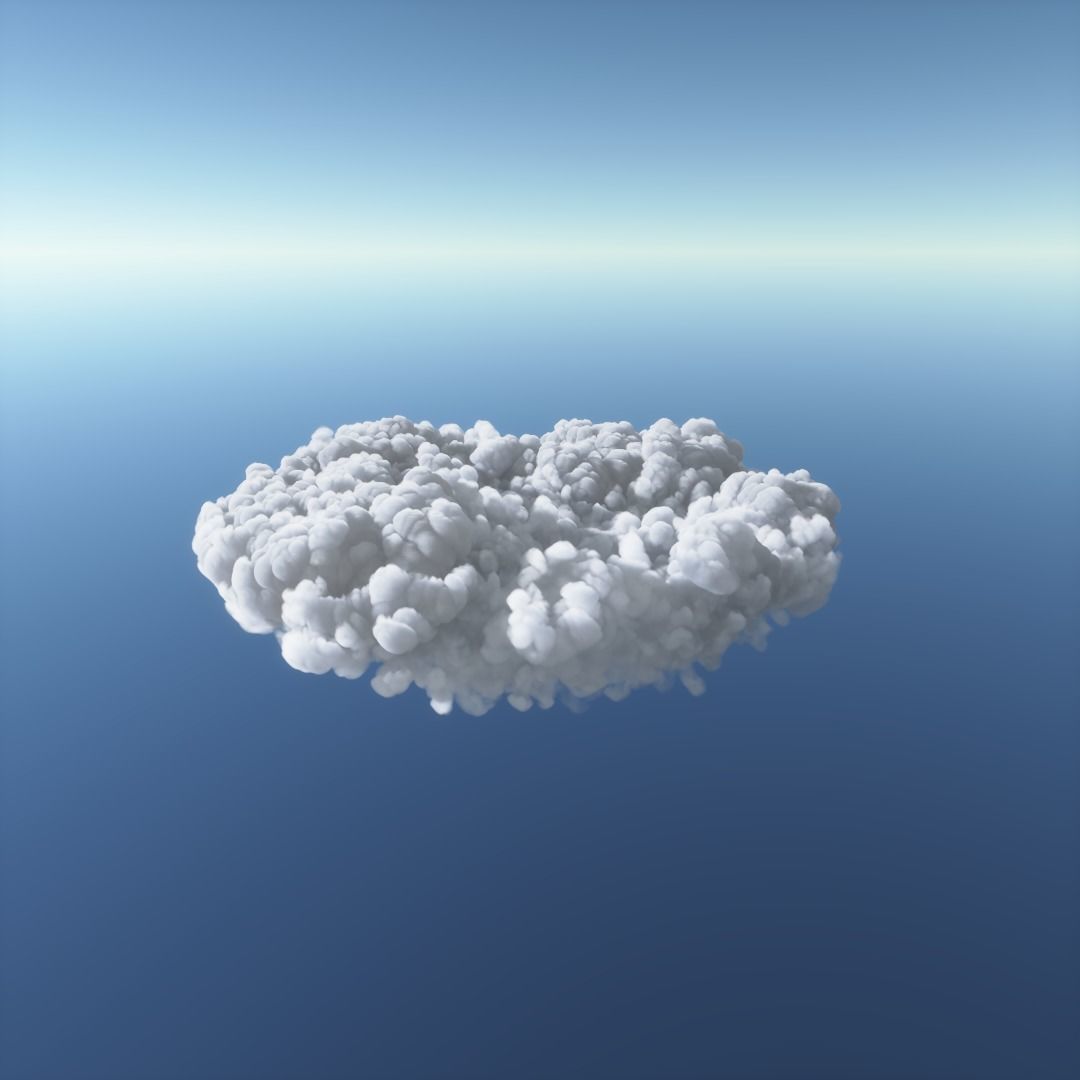 60 clouds VDB format Blender Unreal Engine 4K png and Sprite 3D model_12