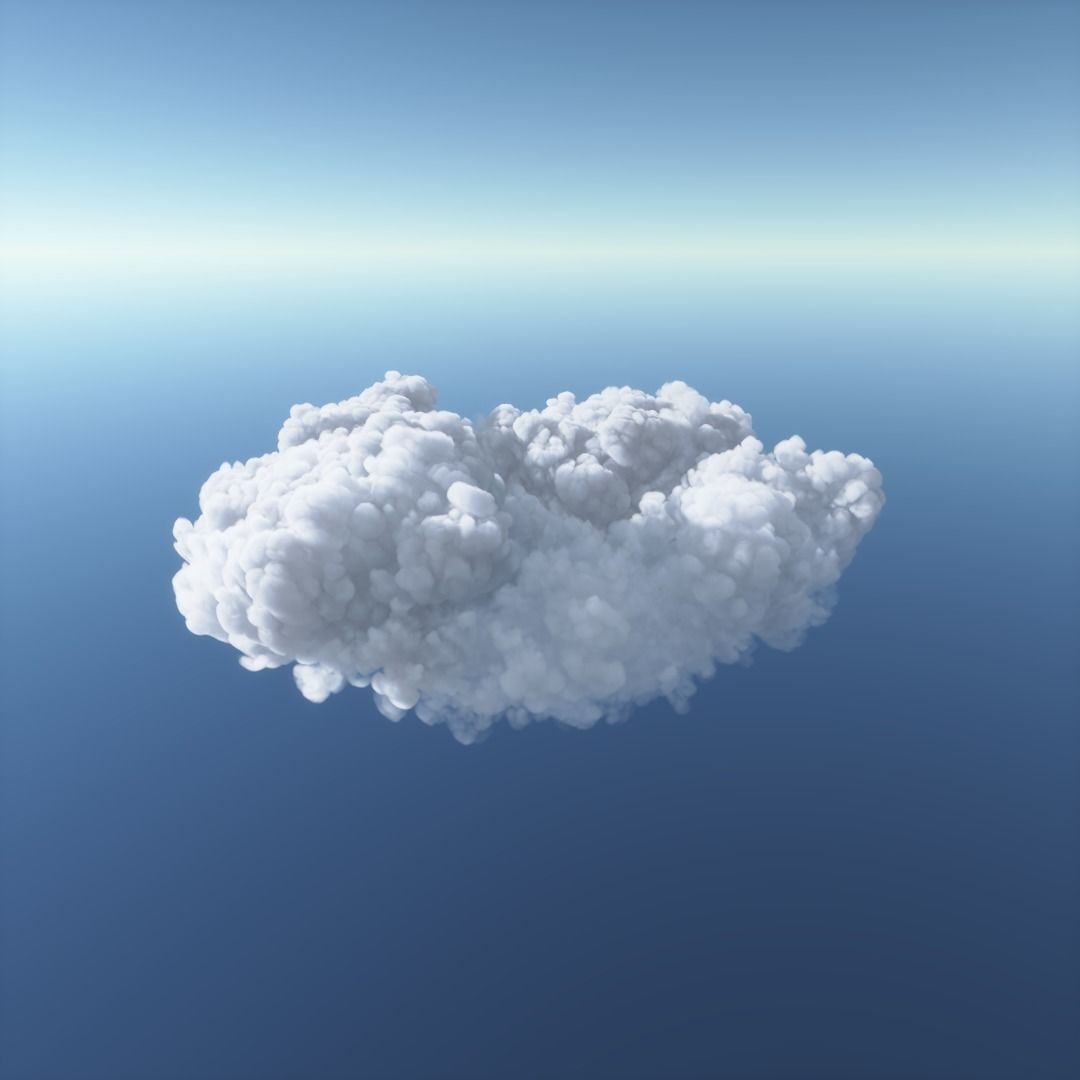 60 clouds VDB format Blender Unreal Engine 4K png and Sprite 3D model_27