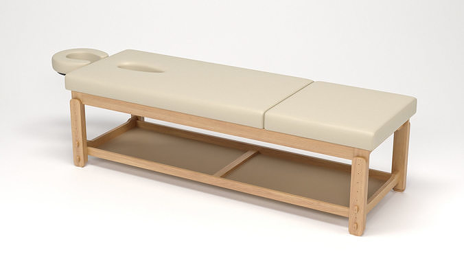Massage table 3D model
