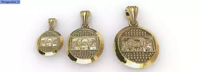 The Last Supper Pendant Necklace Jewelry Charm 