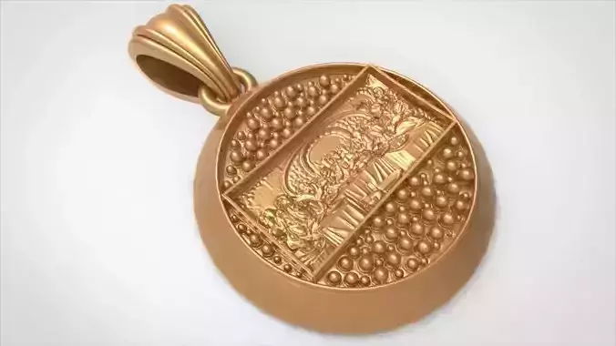 The Last Supper Pendant Necklace Jewelry Charm 