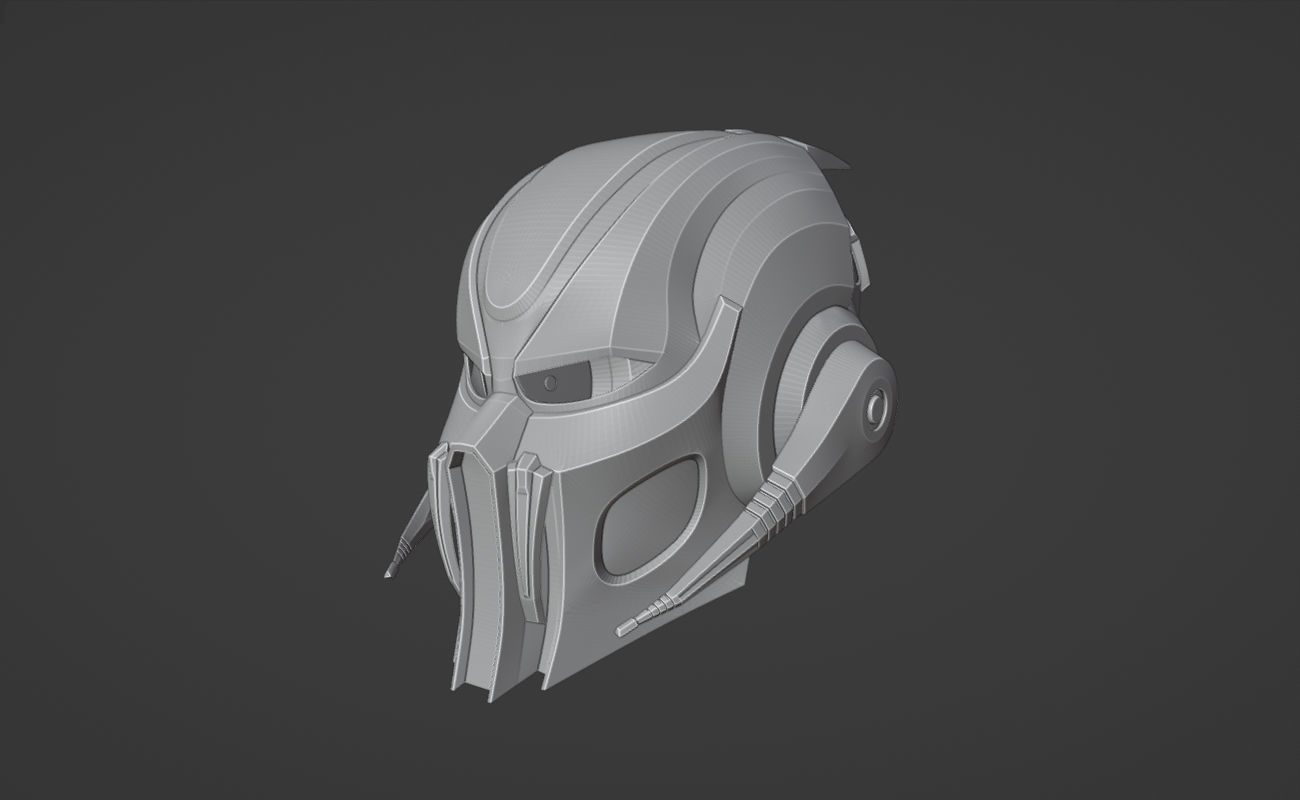 Cyber Sub Zero helmet from Mortal Kombat 9 3D print model_9