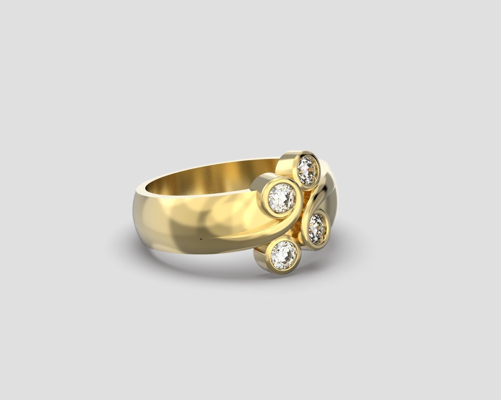 R 058 quarto rig 3D print model_8