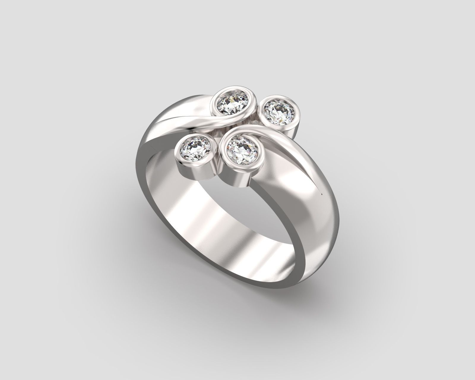 R 058 quarto rig 3D print model_11