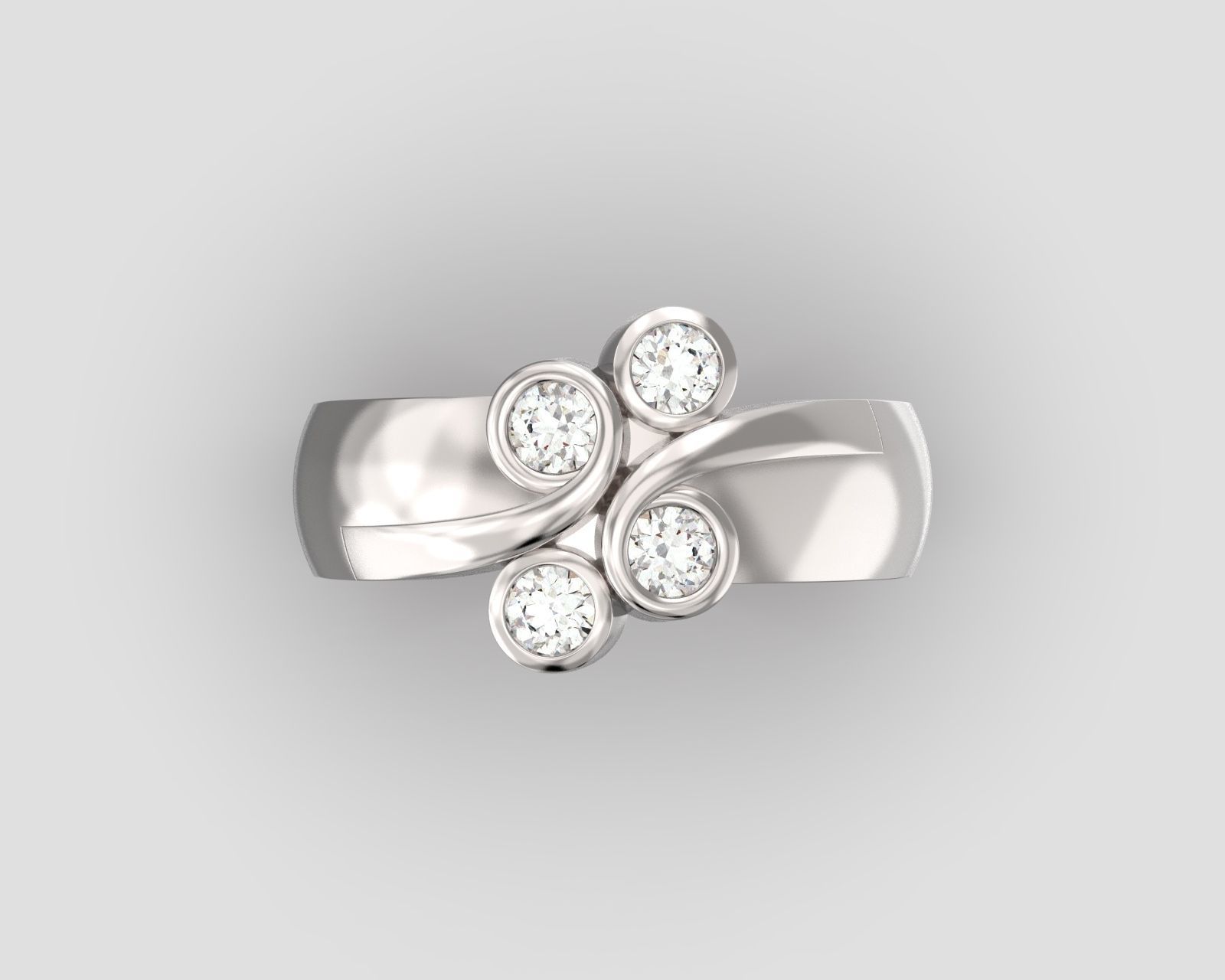 R 058 quarto rig 3D print model_1