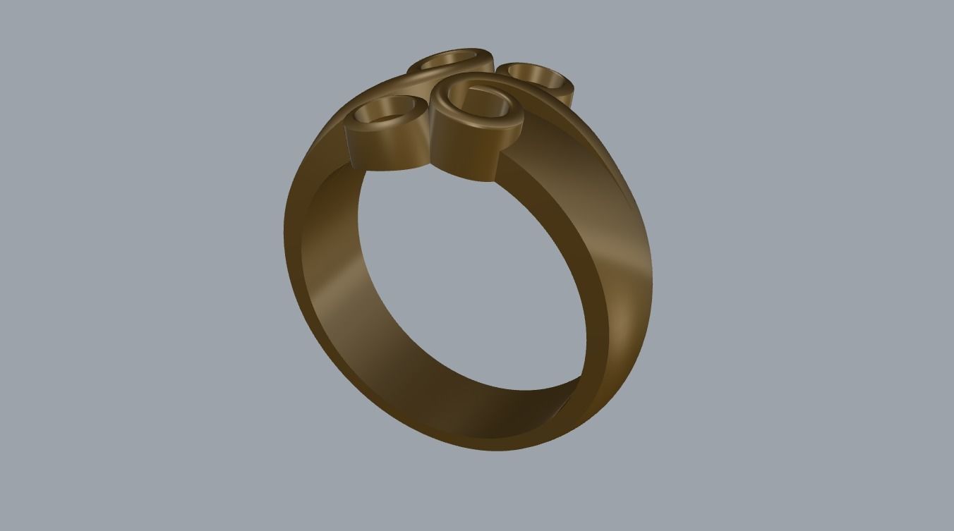 R 058 quarto rig 3D print model_14