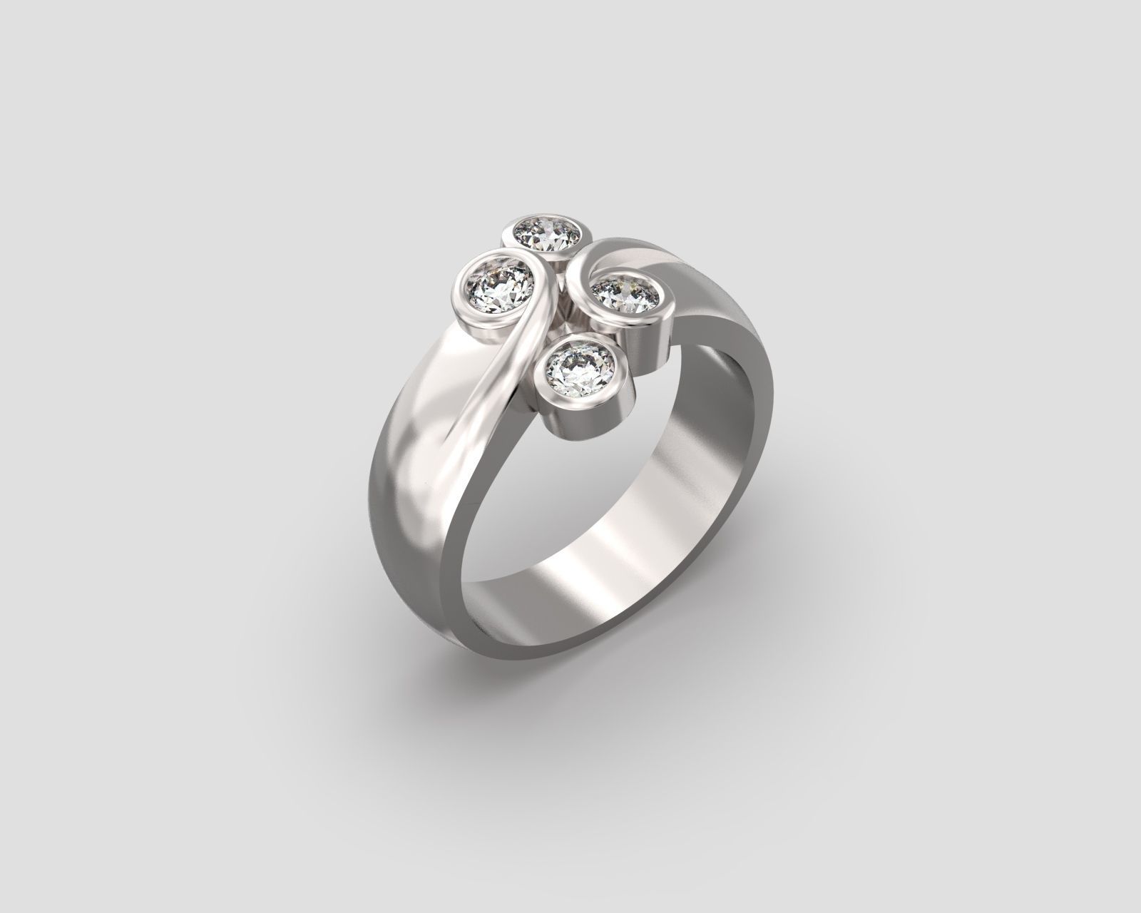 R 058 quarto rig 3D print model_2