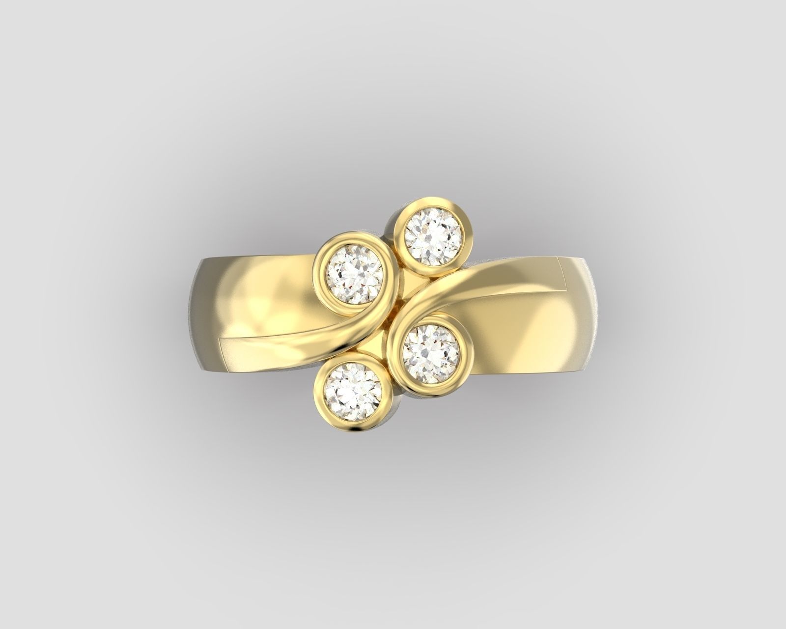 R 058 quarto rig 3D print model_4