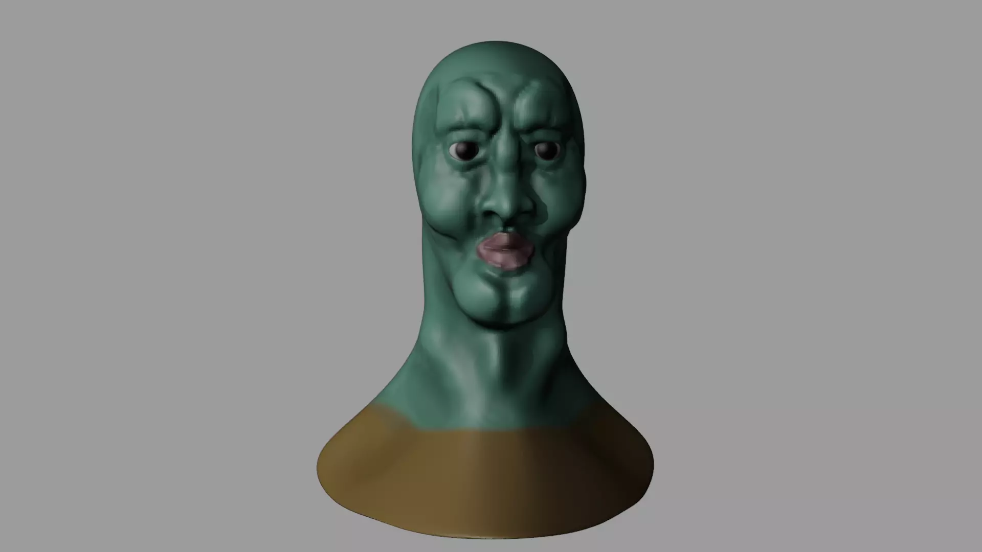 Squirdward 3d Print Free 3D print model