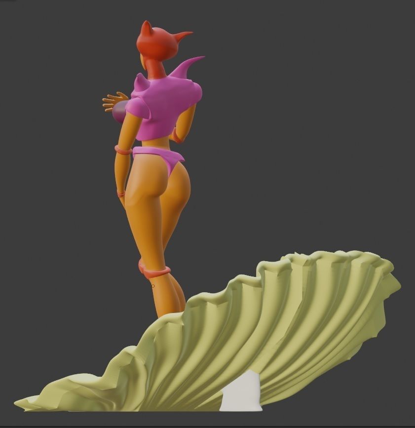 The birth of Aphrodita A 3D print model_2