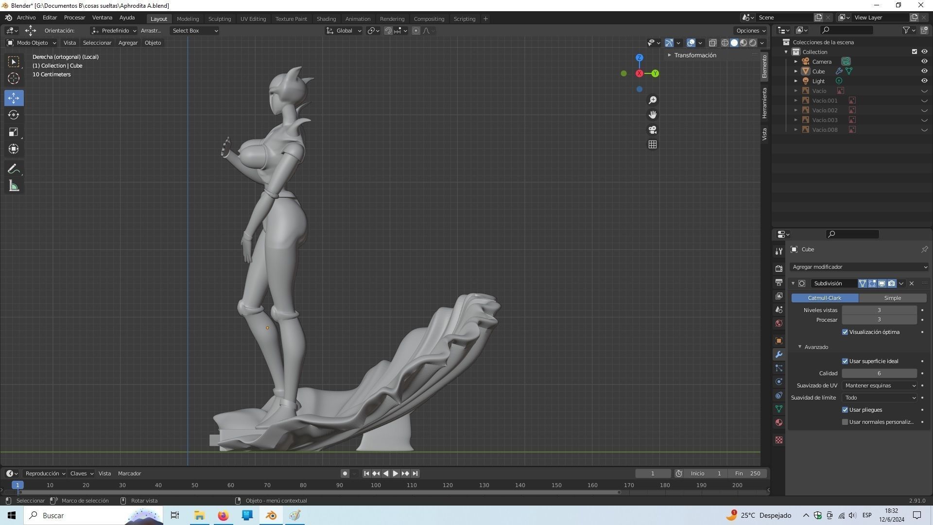 The birth of Aphrodita A 3D print model_11