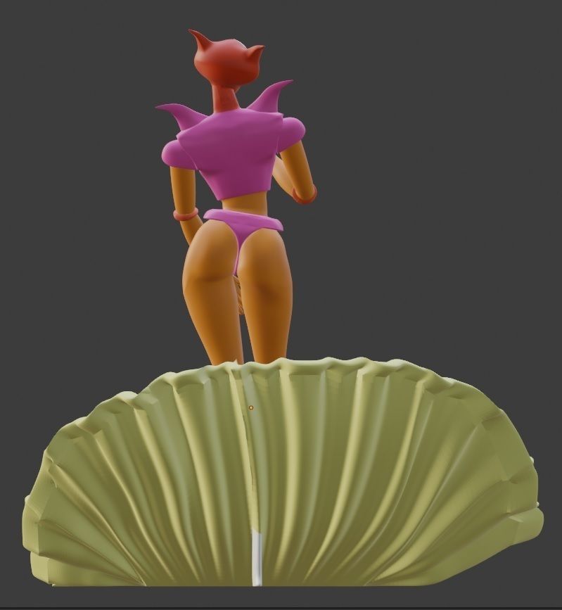 The birth of Aphrodita A 3D print model_3