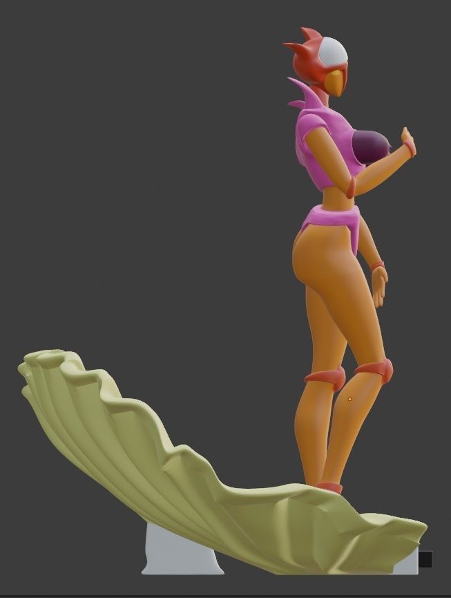 The birth of Aphrodita A 3D print model_5