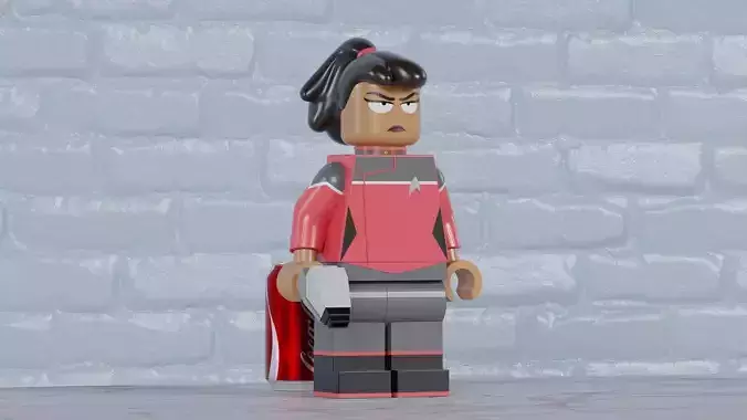 Beckett Mariner Lego Maxifig - Fully Articulated