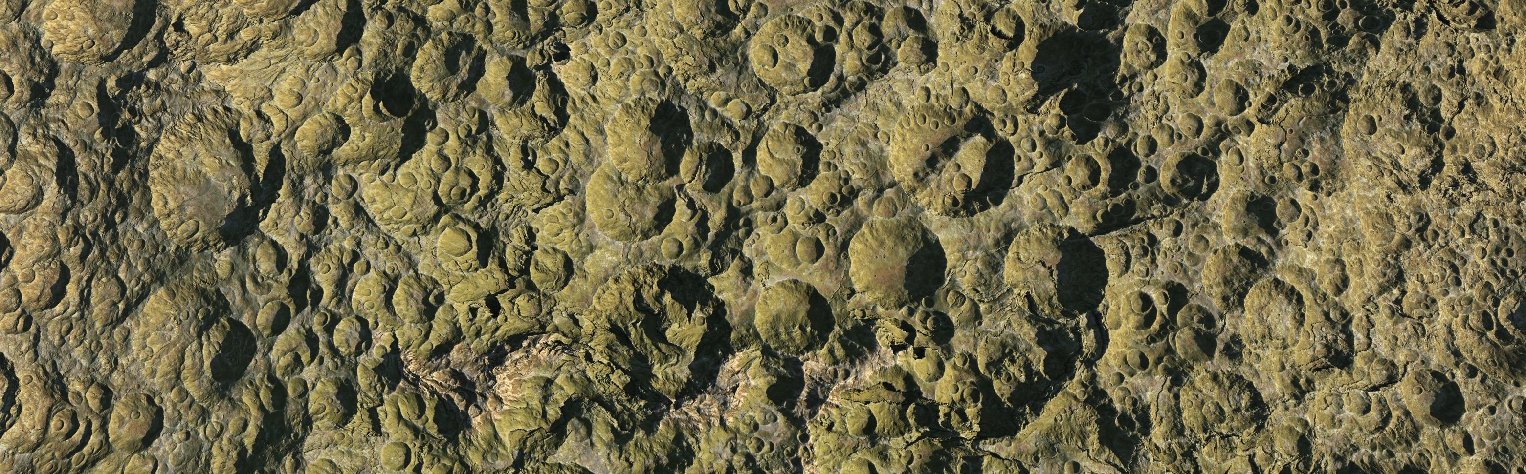 16k Seamless Craters Surface 4 SciFi Open World Variations Low-poly 3D model_19