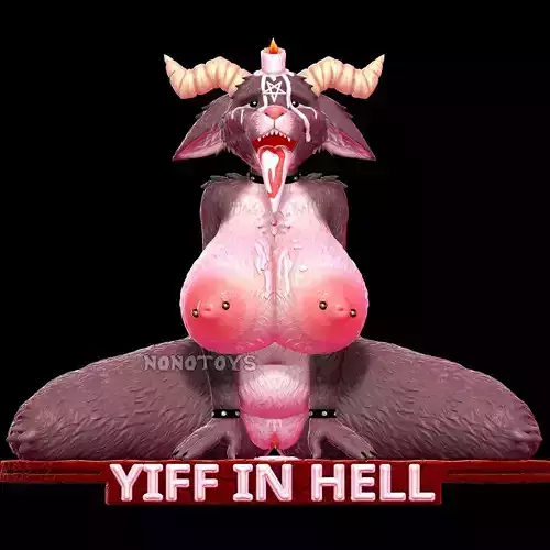 Yiff in Hell - NSFW  3D print model