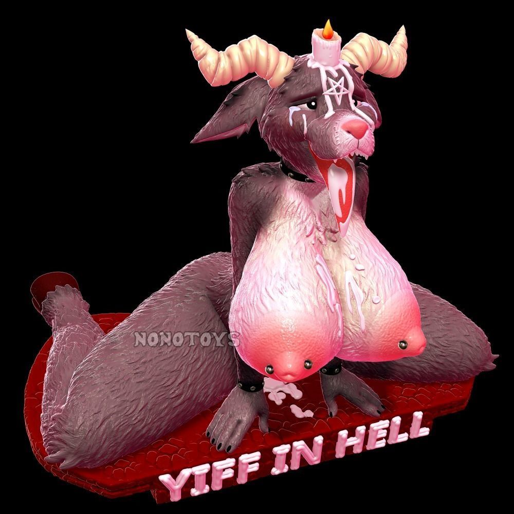 Yiff in Hell - NSFW  3D print model_5