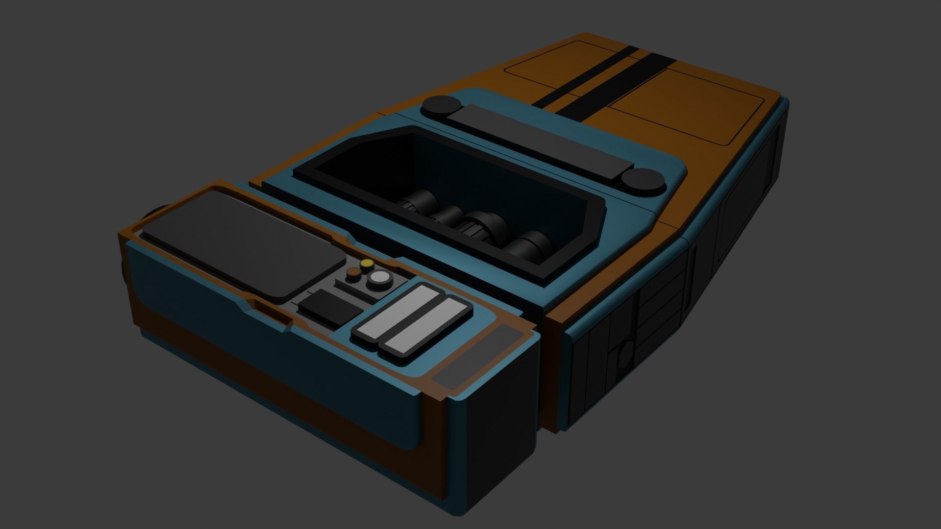 Star Wars The Acolyte PIP Droid 3D print model_3