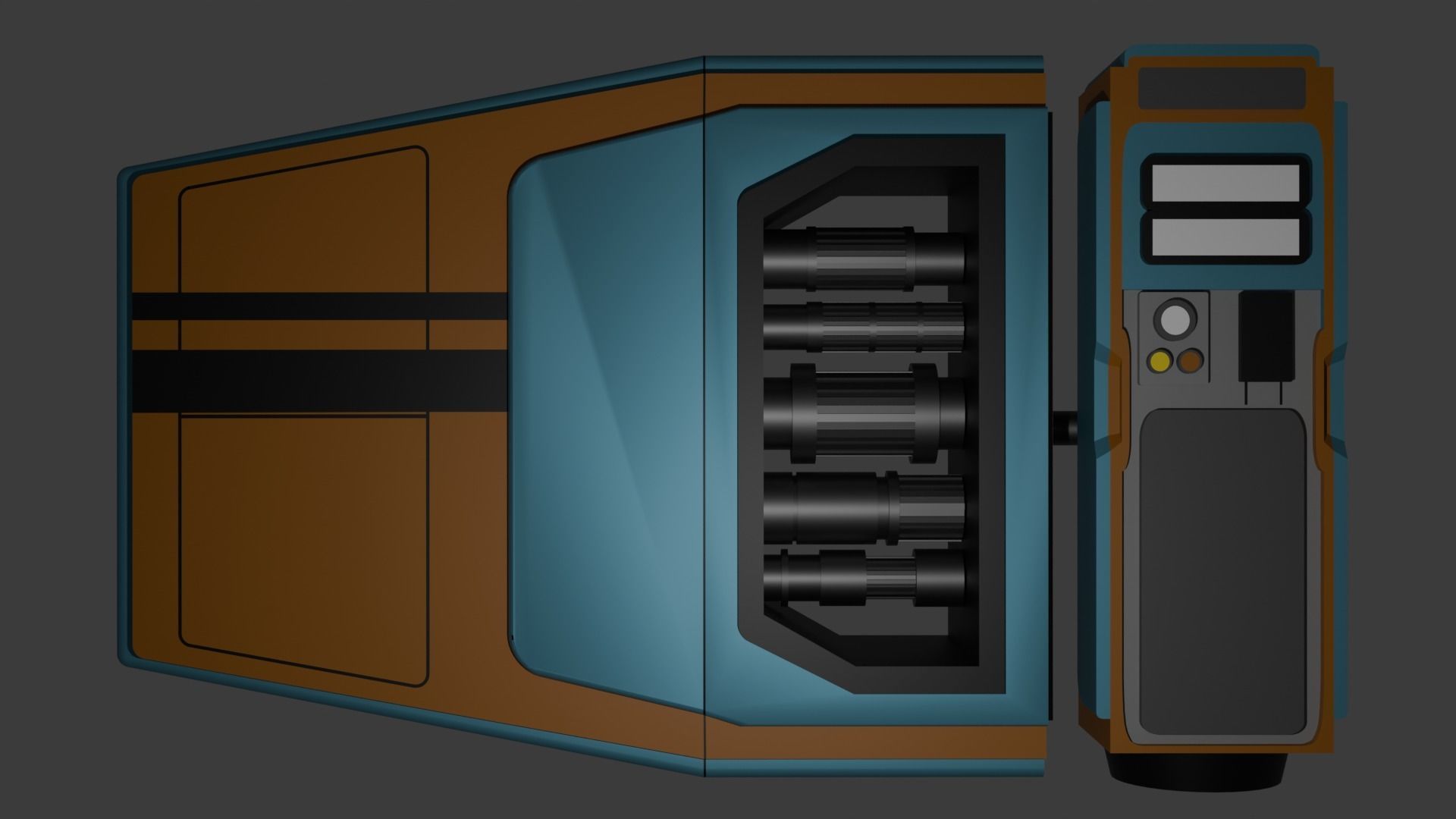 Star Wars The Acolyte PIP Droid 3D print model_4