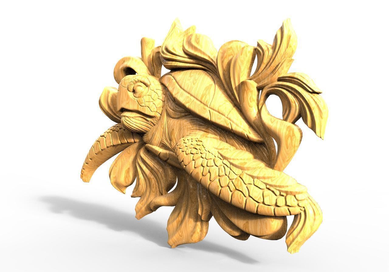 Turtle CNC  3D print model_6