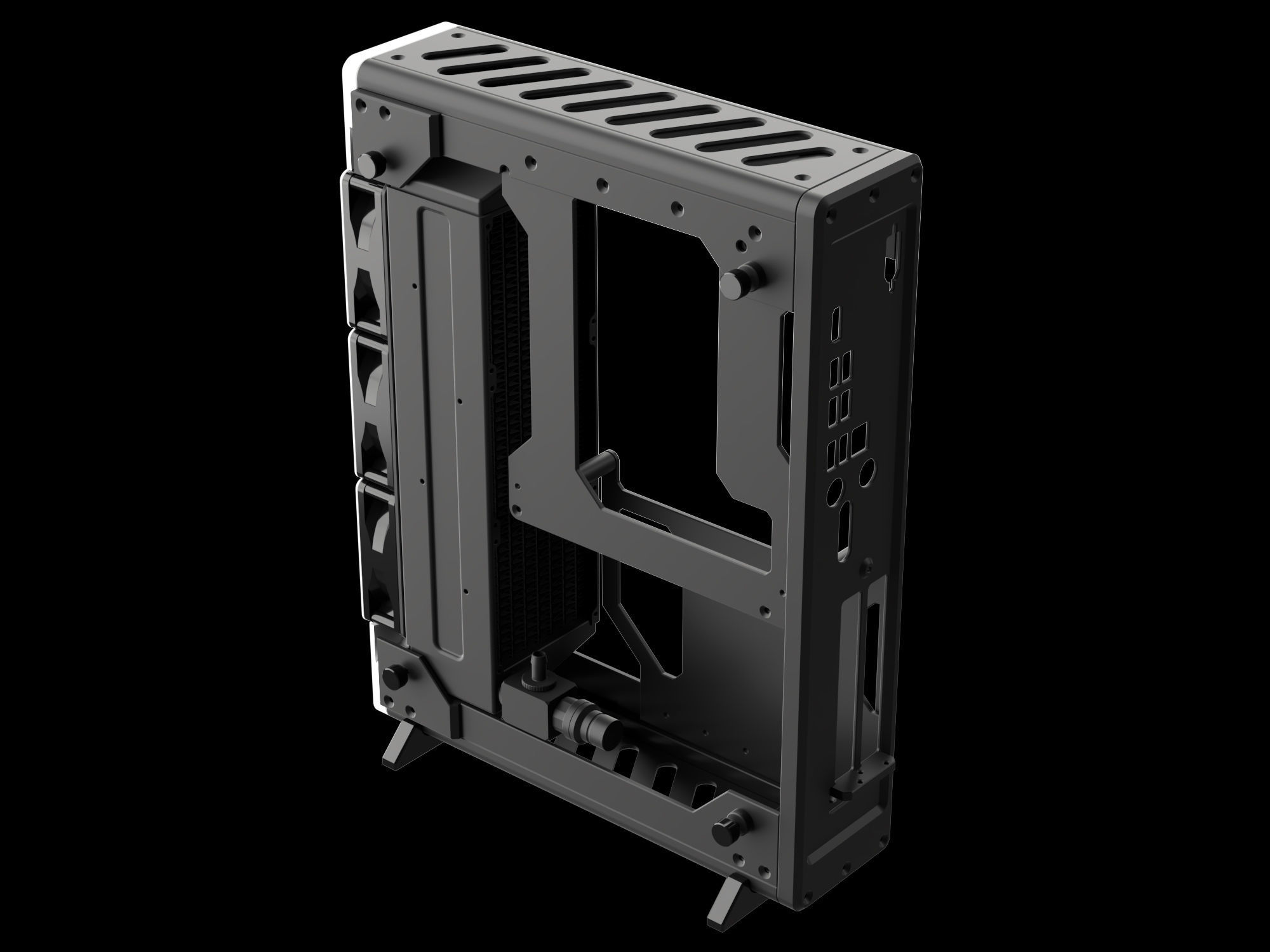Computer Case 01 3D model_6