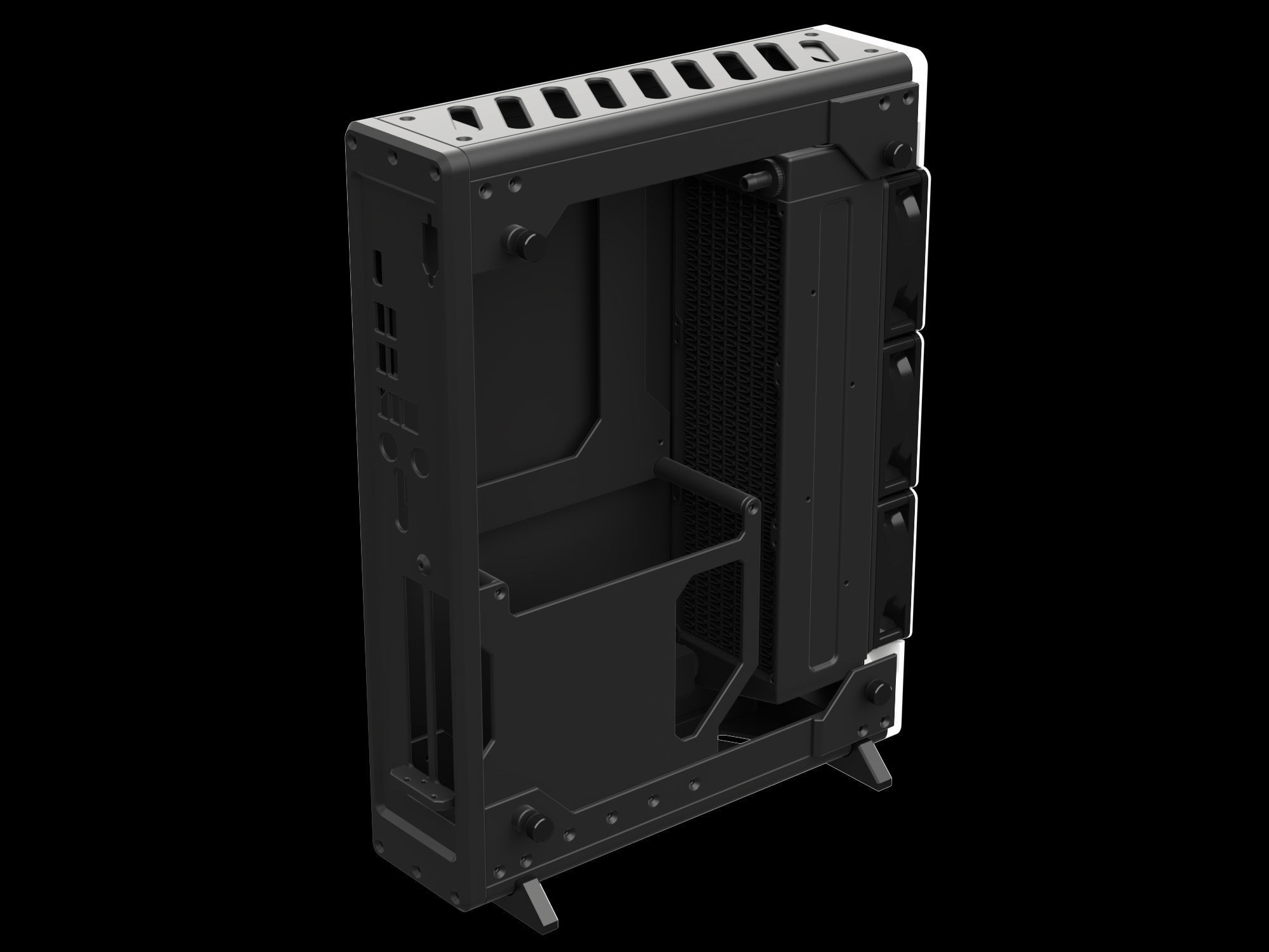 Computer Case 01 3D model_4