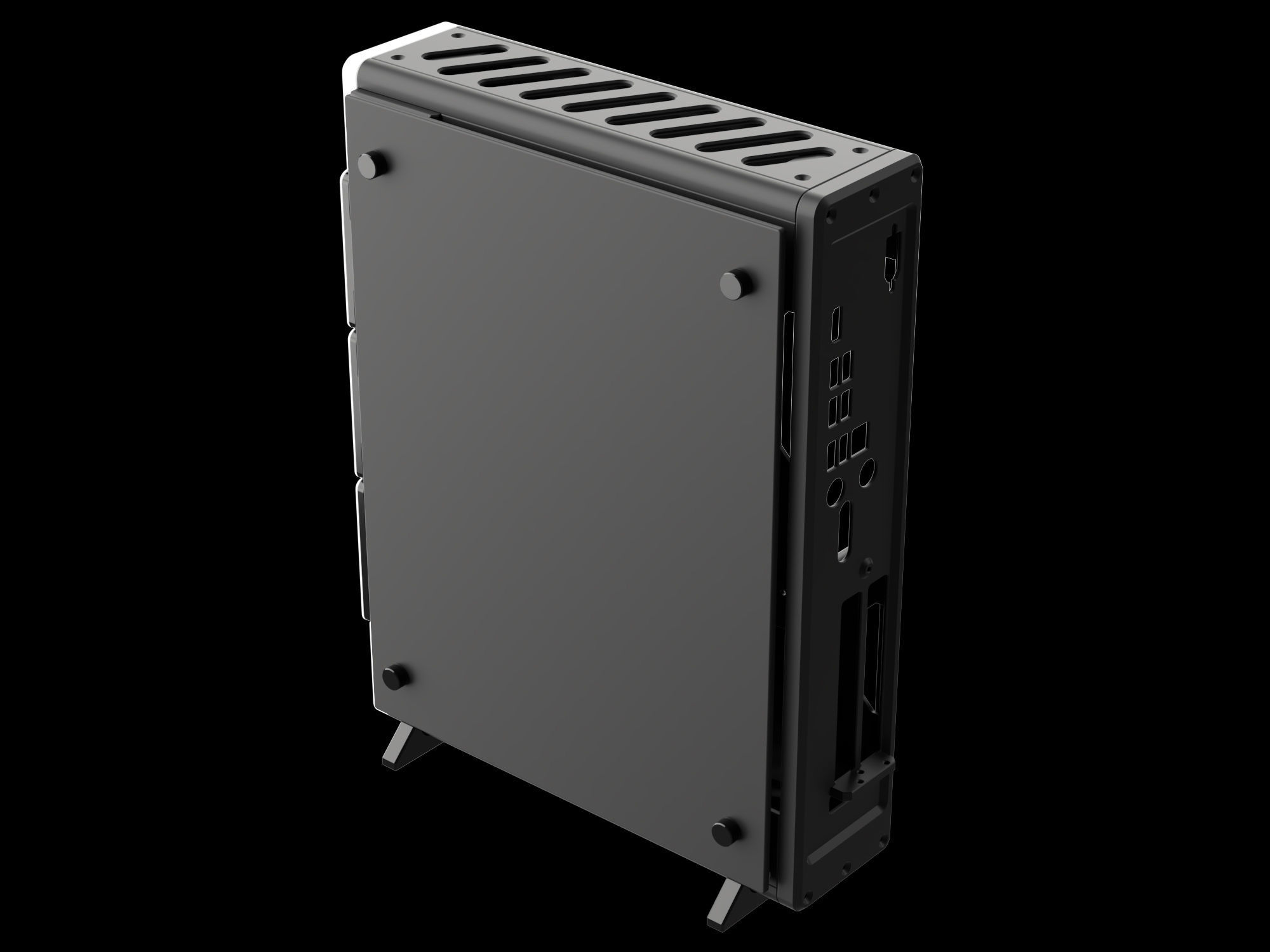 Computer Case 01 3D model_5