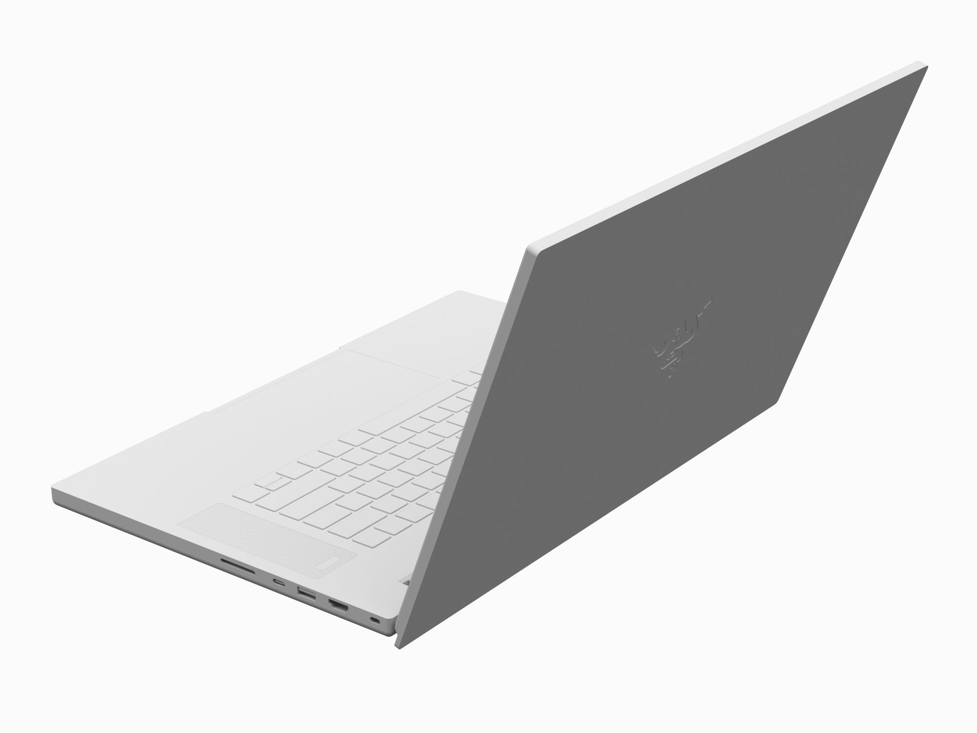 Laptop 02 3D model_7