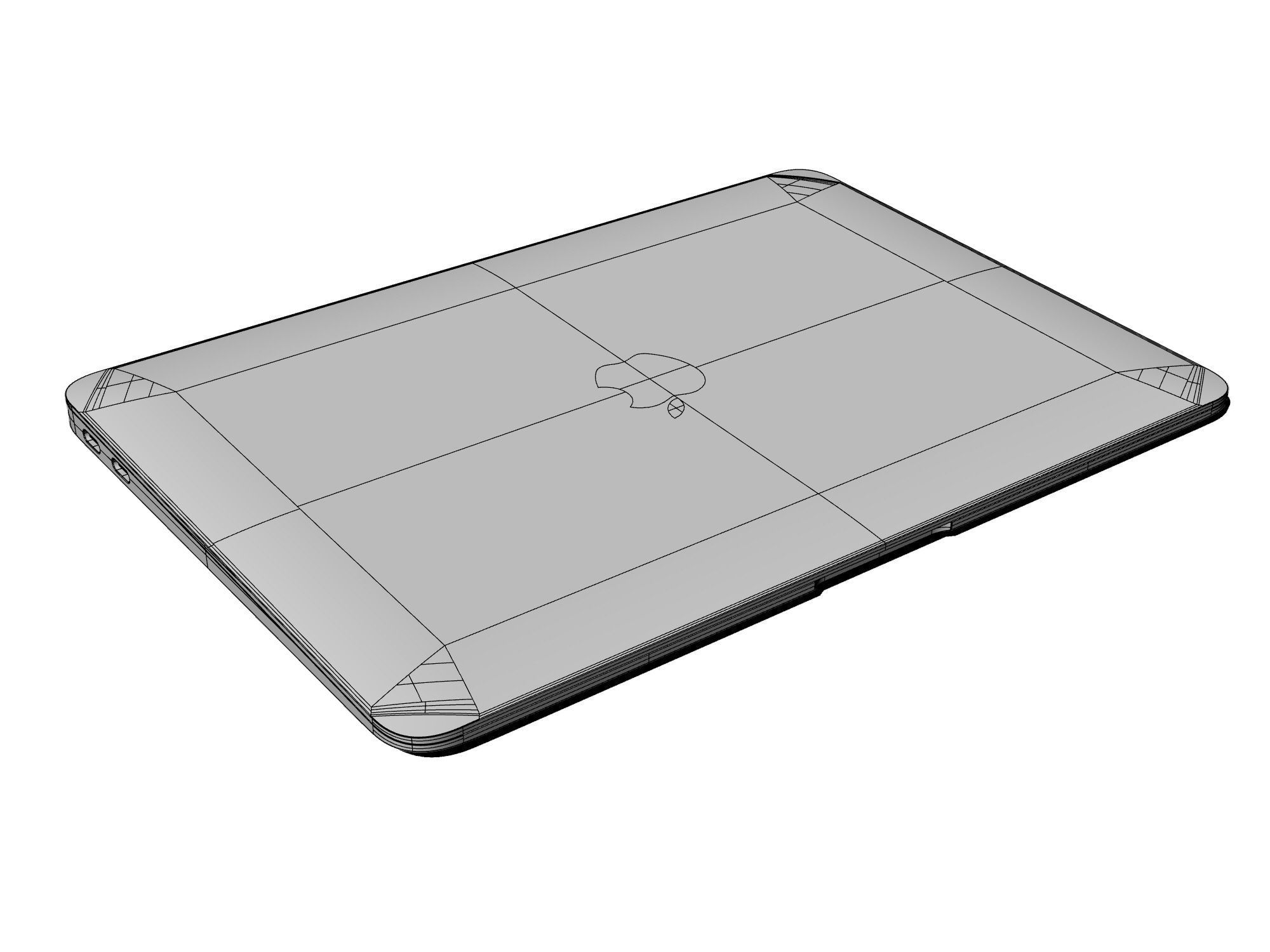 Laptop 03 3D model_9