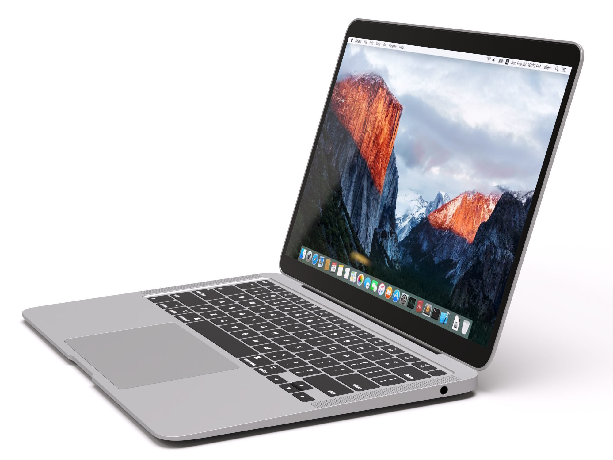 Laptop 03 3D model_4