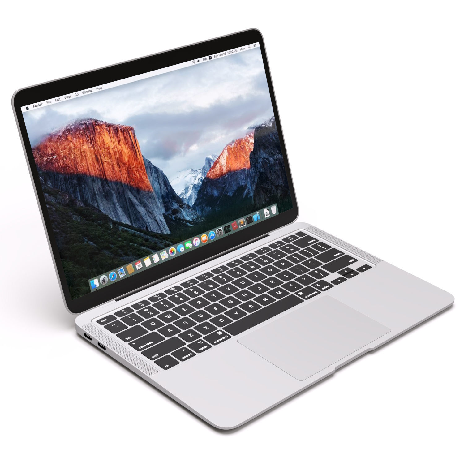 Laptop 03 3D model_1