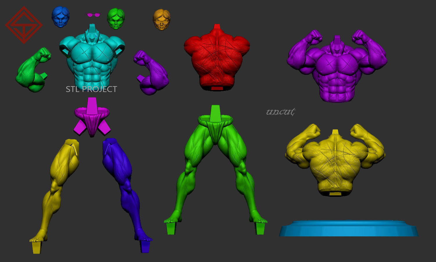 Hanayama 3D print model_2