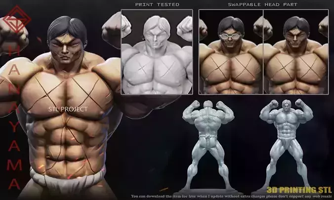 Hanayama 3D print model