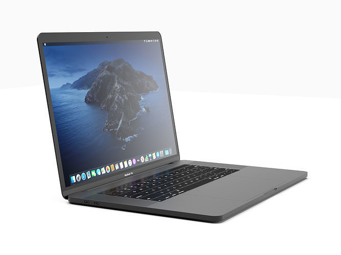 Laptop 04 3D model