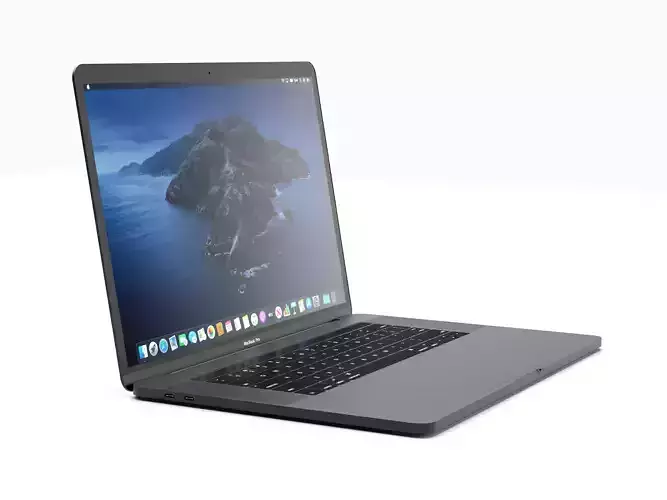 Laptop 04 3D model