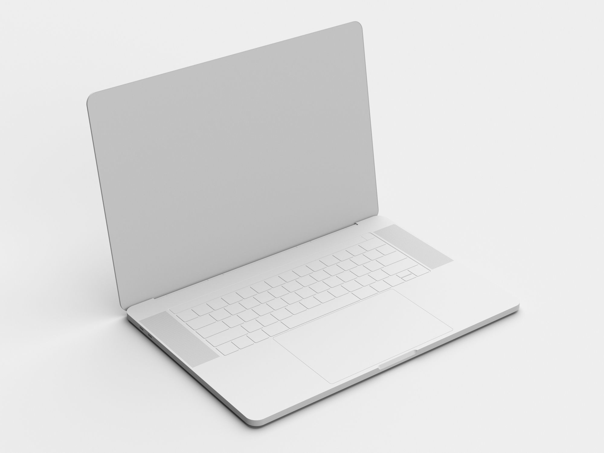 Laptop 04 3D model_8