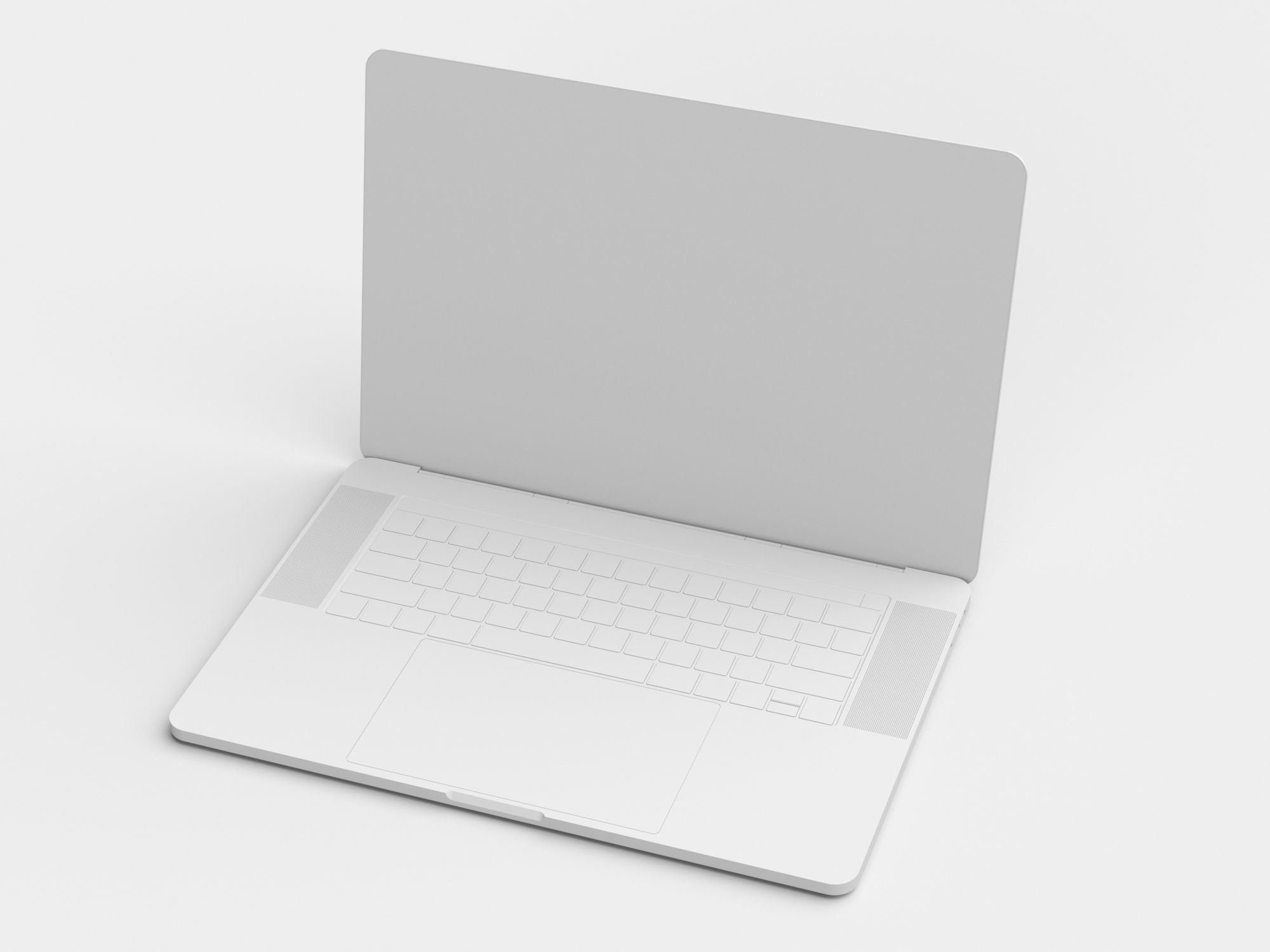 Laptop 04 3D model_9