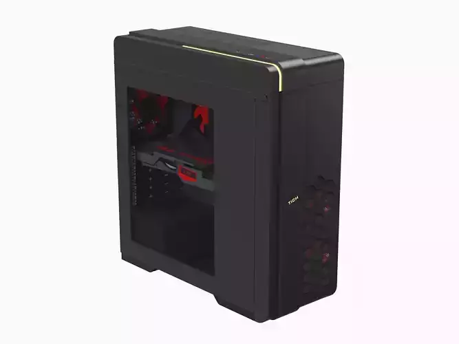 Computer Case 04 3D model