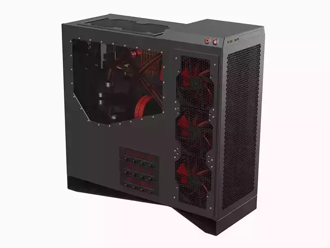 Computer Case 05 3D model