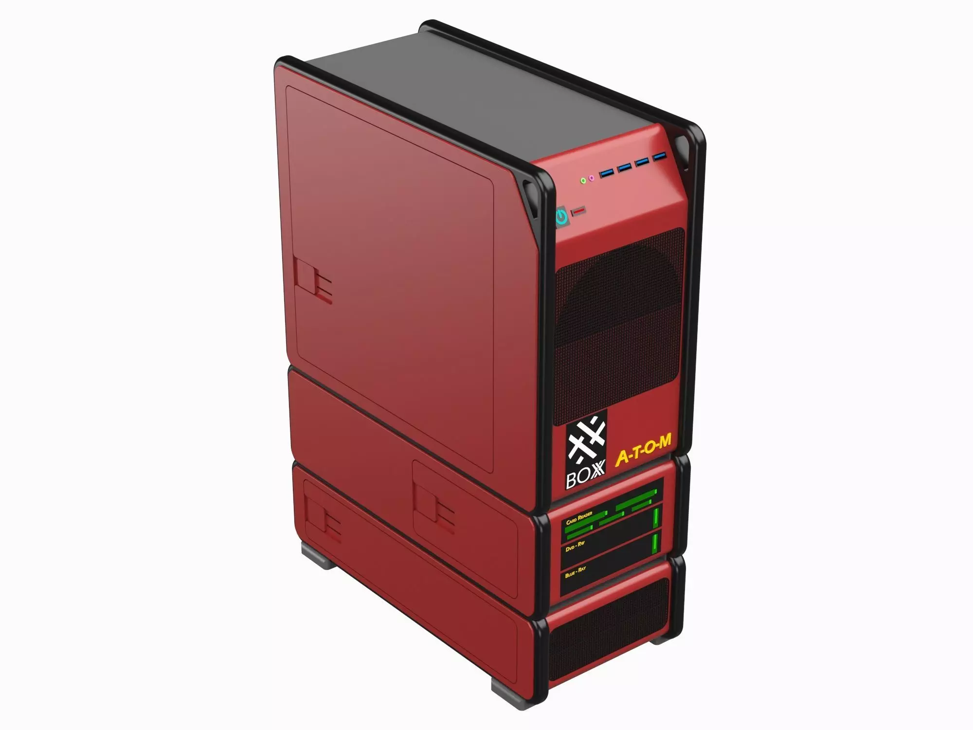 Computer Case 06 3D model