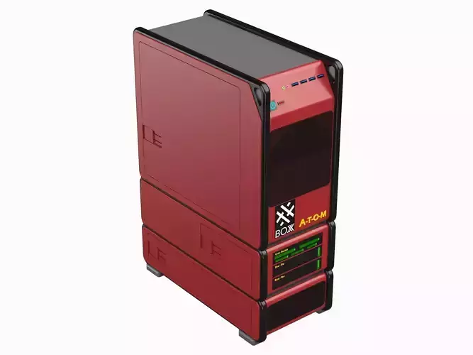 Computer Case 06 3D model