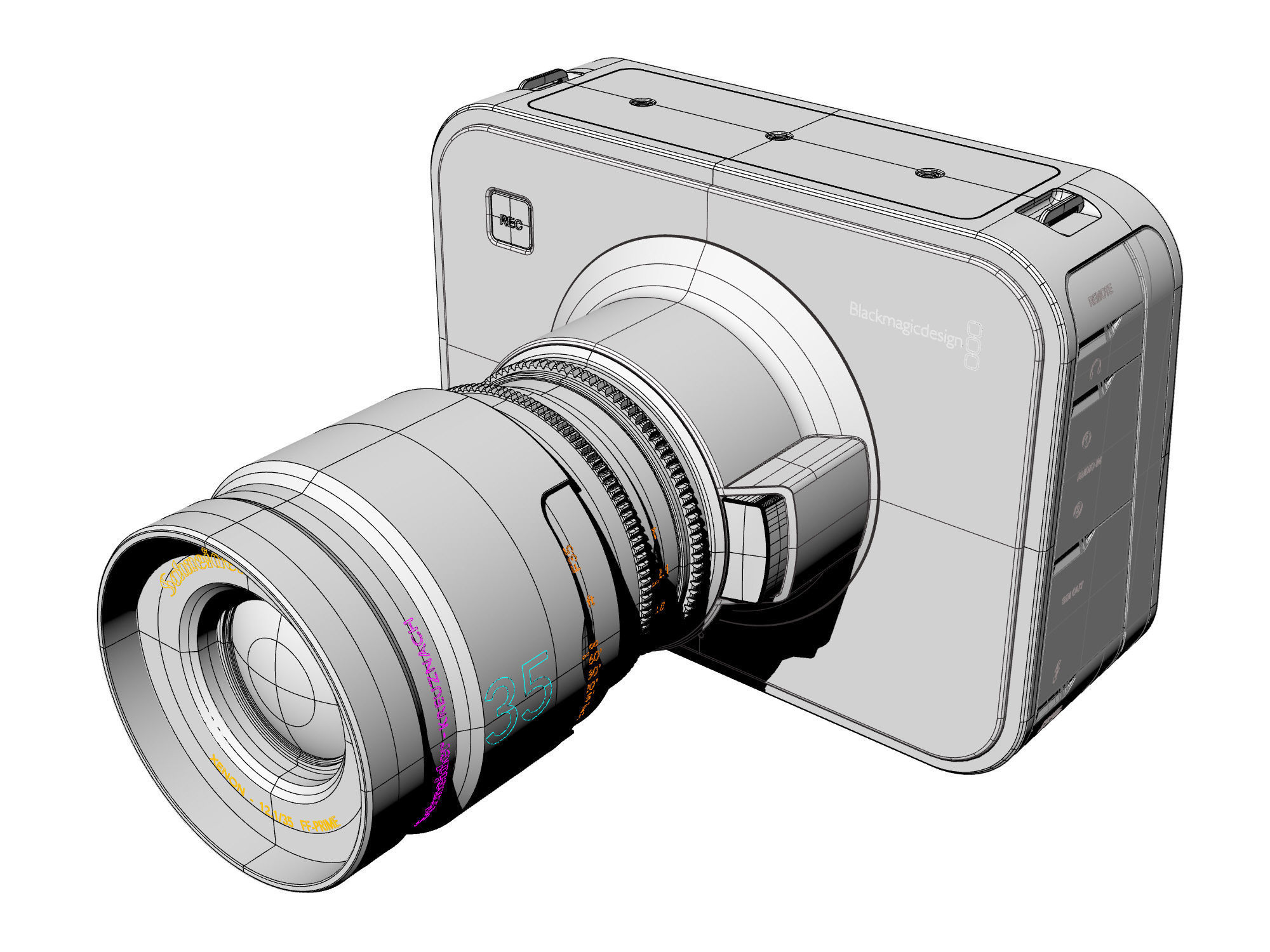 Camera 01 3D model_9