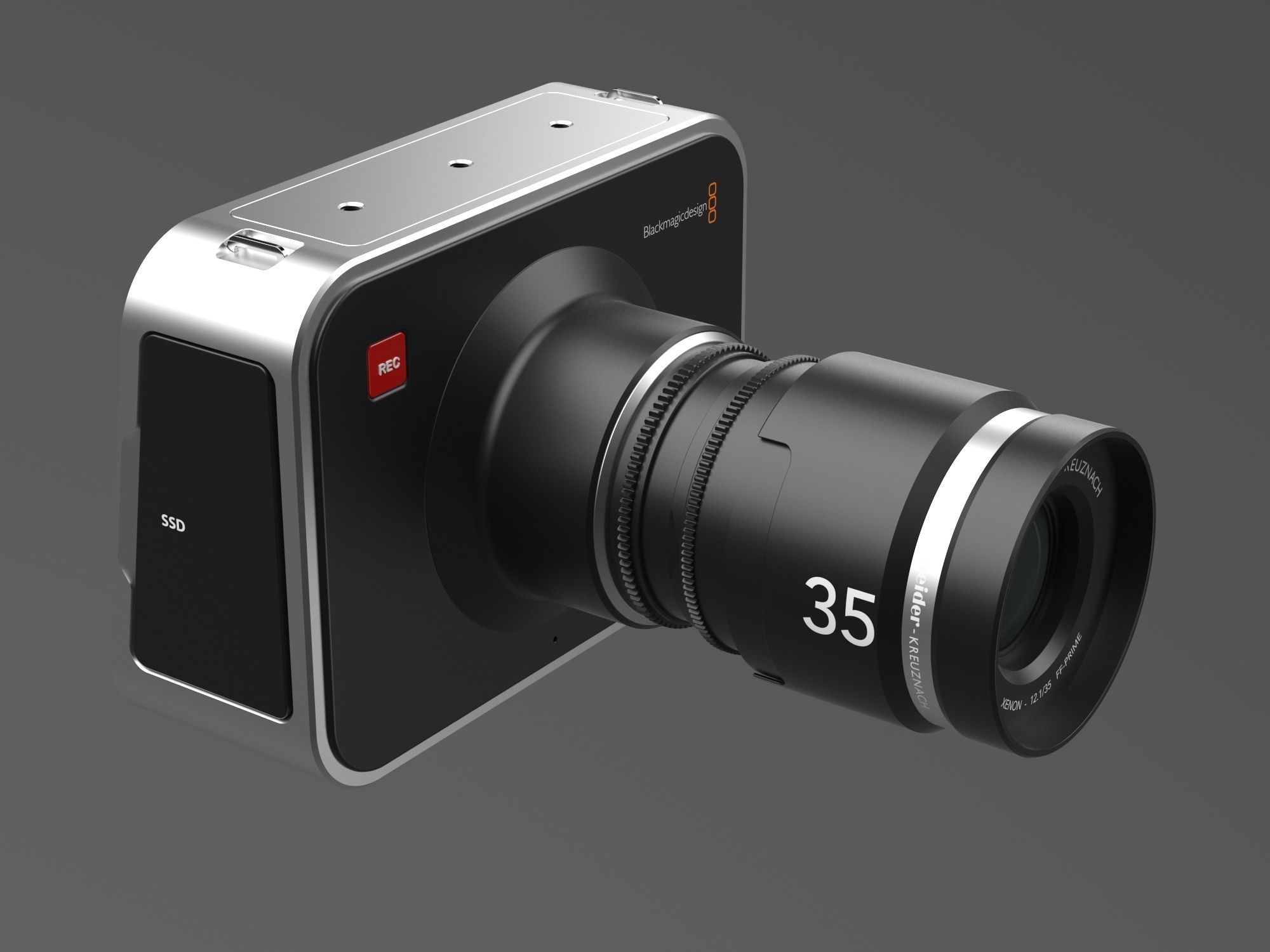 Camera 01 3D model_5