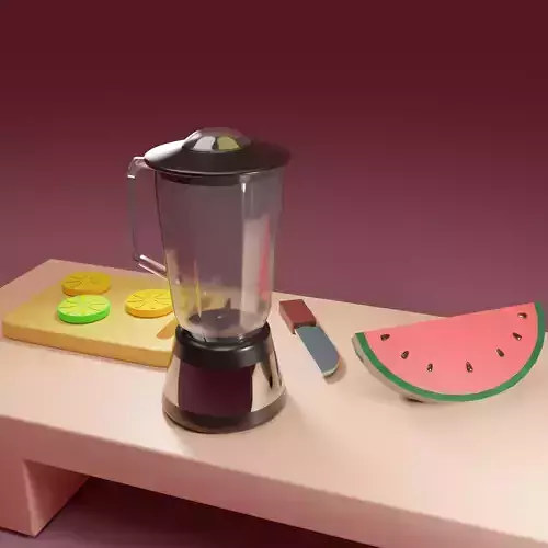 Toy kitchen set Fruit Table