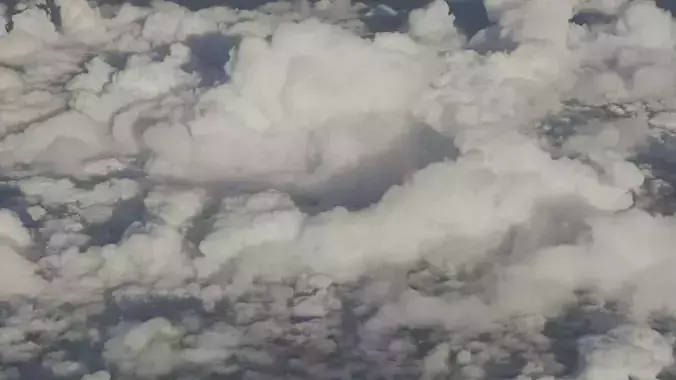 9 High-Quality 3D Cumulus Cloud VDBs