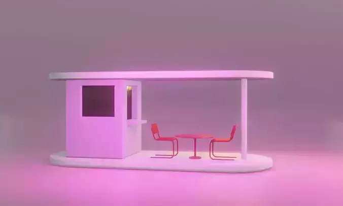 Kiosk street food base model