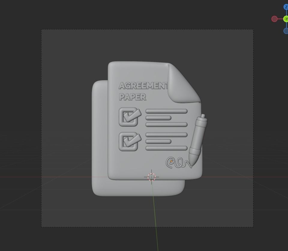 Investment 3d Illustration  Icon Pack 3D model_6