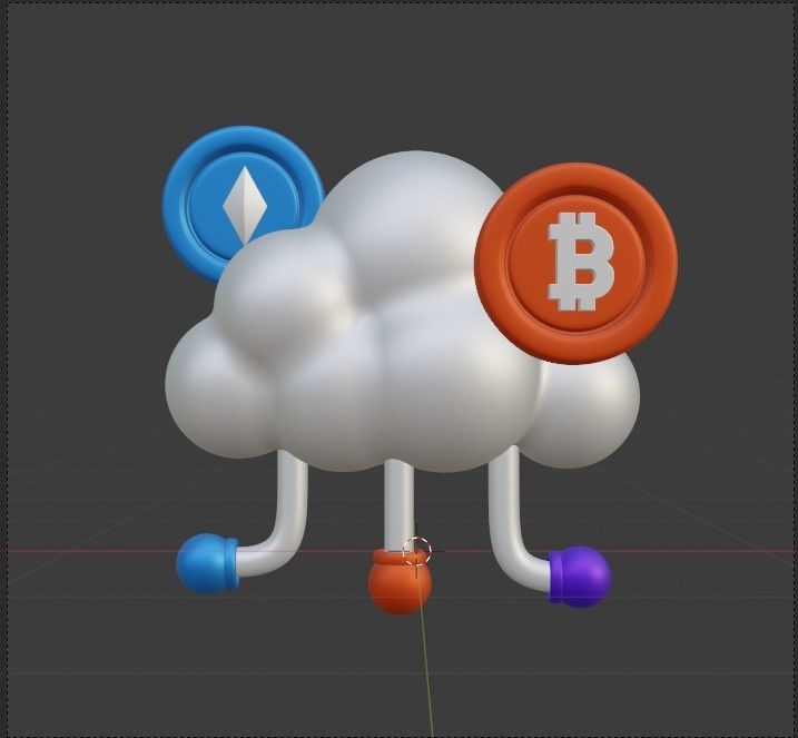 Investment 3d Illustration  Icon Pack 3D model_19