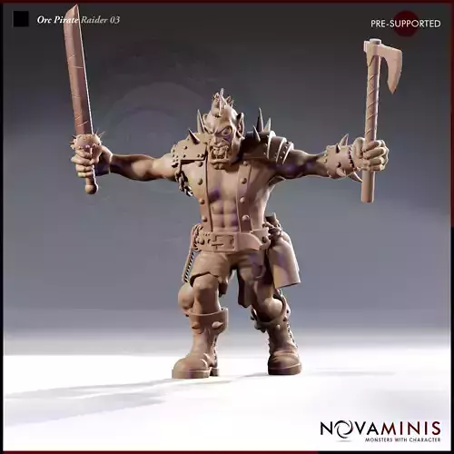 Orc Pirate Raider 03