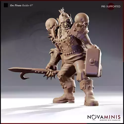 Orc Pirate Raider 07
